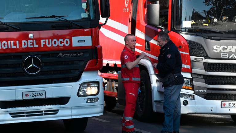 Forlì, incendio in un negozio: grave una donna - Gallery