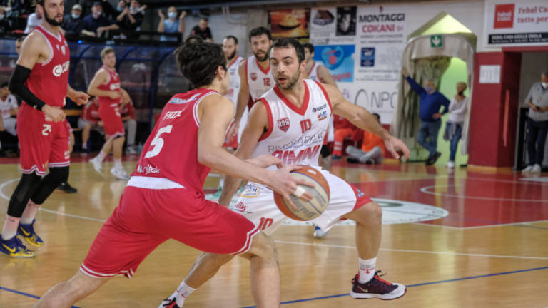 Basket B, RivieraBanca: Rivali salta le gare contro Faenza e Jesi