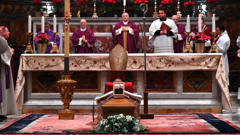 La cerimonia in Duomo a Forlì (foto Fabio Blaco)
