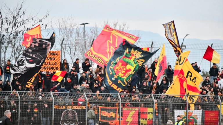 Ascoli-Ravenna di lunedì 9 marzo: limitazioni per i tifosi giallorossi