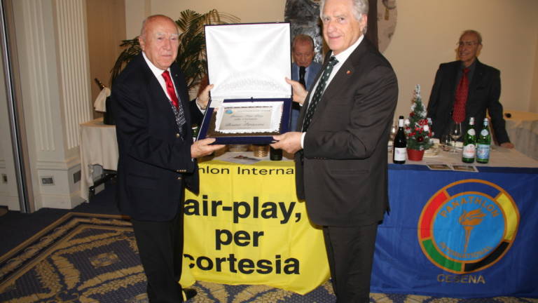 Cesena, dal Panathlon il premio Fair Play a Bruno Piraccini, numero uno di Orogel