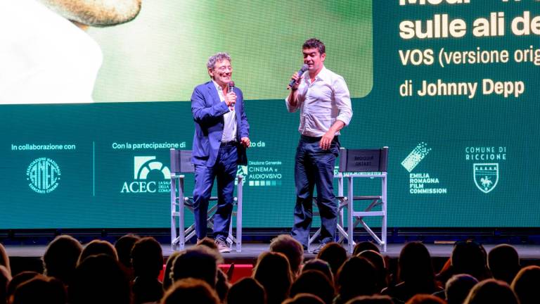 Riccione applaude Riccardo Scamarcio a “Ciné in città” / LA GALLERIA FOTOGRAFICA