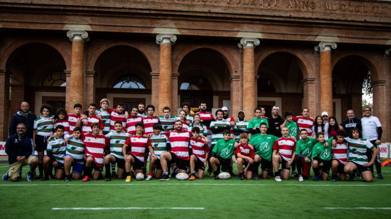 Castel Sismondo si accende per i 20 anni del Rimini Rugby