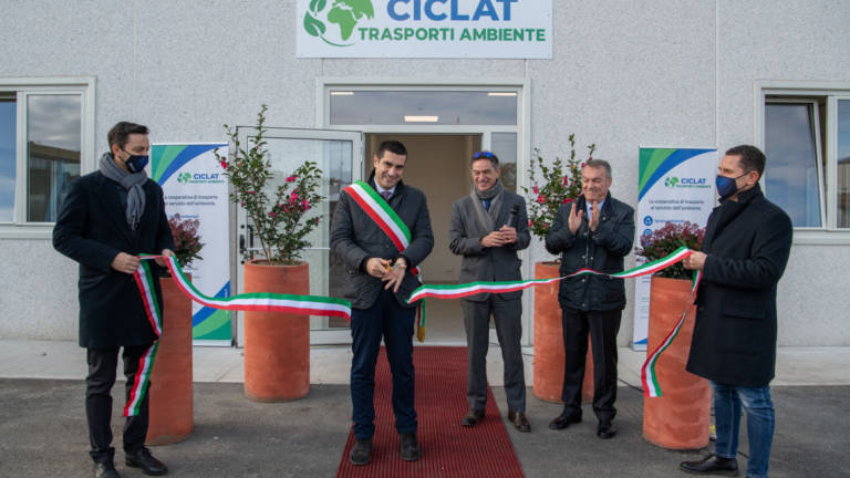 Ravenna, inaugurata la nuova sede di Ciclat Trasporti Ambiente