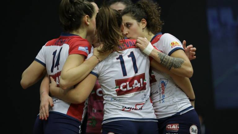 Volley B1 donne, domani test a Modena per la Clai Imola