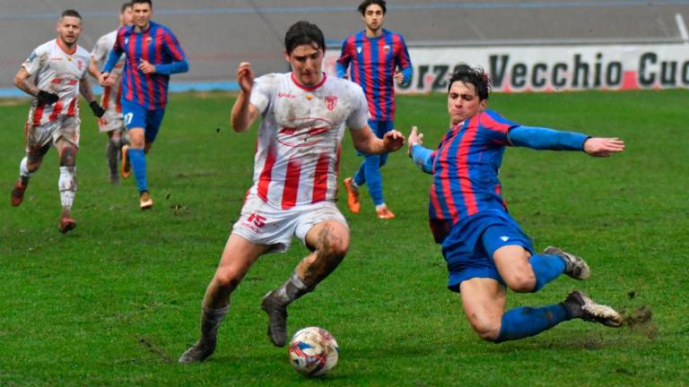 Nicolò Lolli ha disputato una buona prestazione nella vittoriosa trasferta di Certaldo foto MAURO BLACO