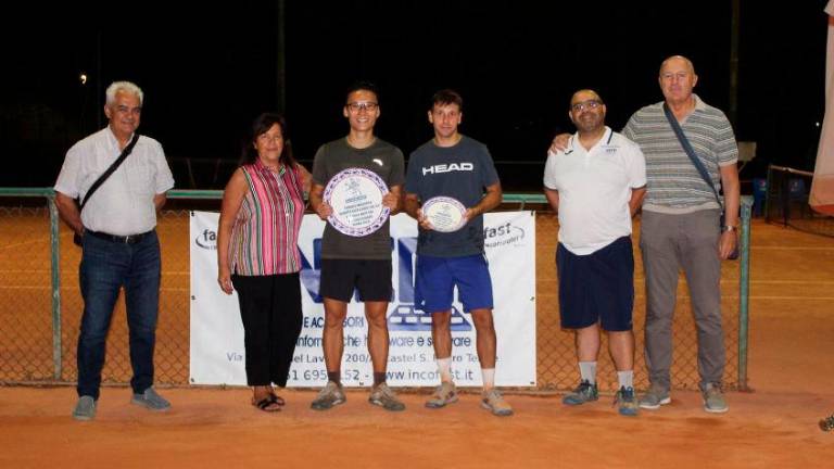 La premiazione del torneo Inco Computer al Ct Cacciari