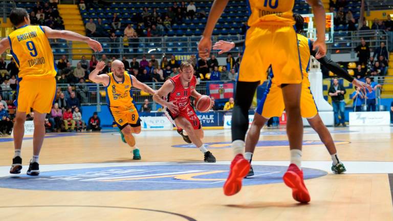 Davide Denegri, Dole Basket Rimini (foto Giulia Serafini)