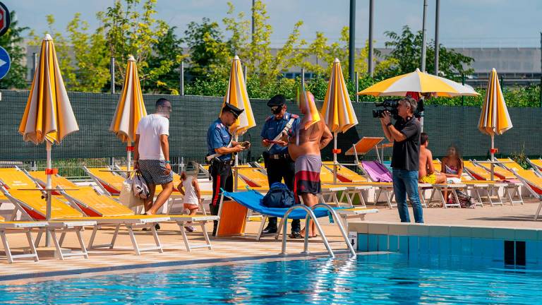 La piscina del Molino Rosso teatro della tragedia nel luglio 2024 foto mmph