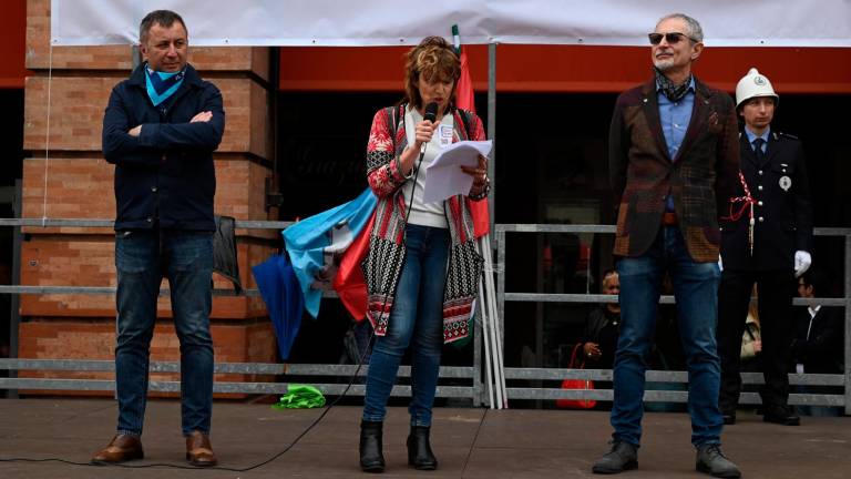 Forlì, Cgil, Cisl e Uil in piazza Saffi per il Primo maggio FOTOGALLERY