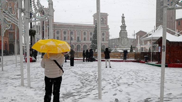 Forlì sotto la neve, scuole chiuse mercoledì 7 gennaio FOTOGALLERY
