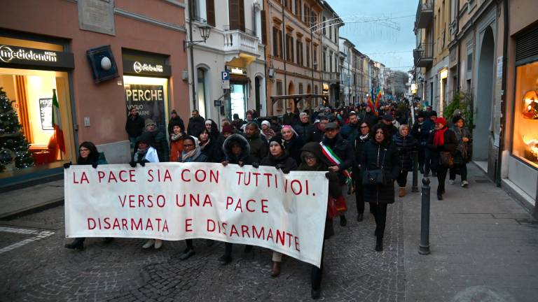 Forlì, messaggi di speranza alla Marcia della pace