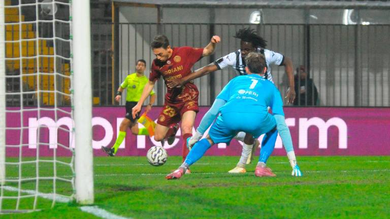 Una proiezione offensiva di Fischnaller - Foto Massimo Fiorentini