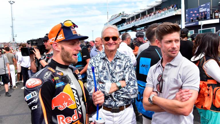 Brad Binder, Kevin Schwantz e Casey Stoner