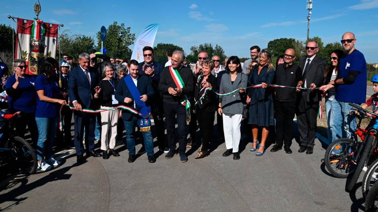 Forlì, taglio del nastro per il ciclodromo FOTOGALLERY