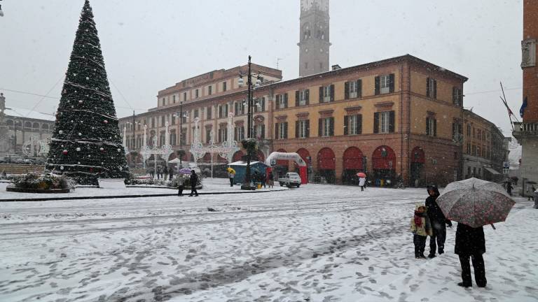 Forlì sotto la neve, scuole chiuse mercoledì 7 gennaio FOTOGALLERY