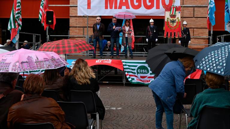 Forlì, Cgil, Cisl e Uil in piazza Saffi per il Primo maggio FOTOGALLERY