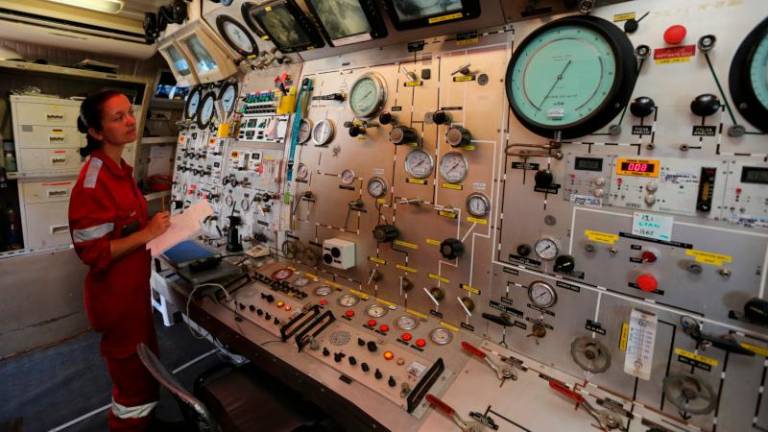 Lavoratori della Rana Subsea impegnati in piattaforme