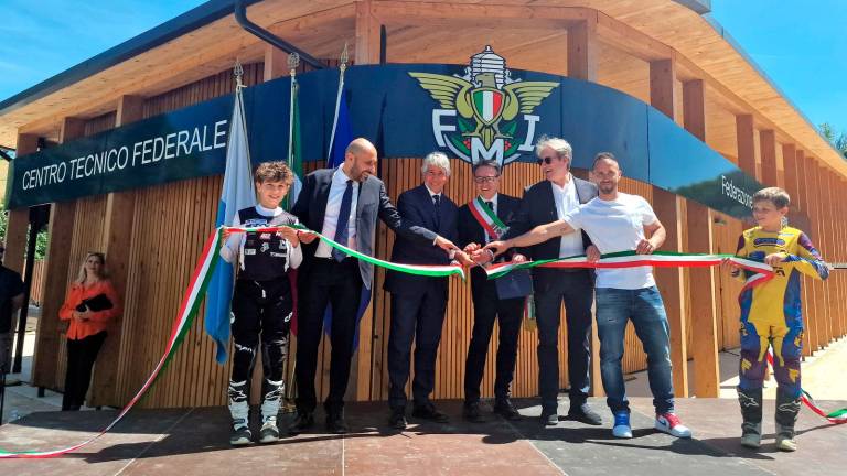 Anche il ministro dello Sport Andrea Abodi all’inaugurazione