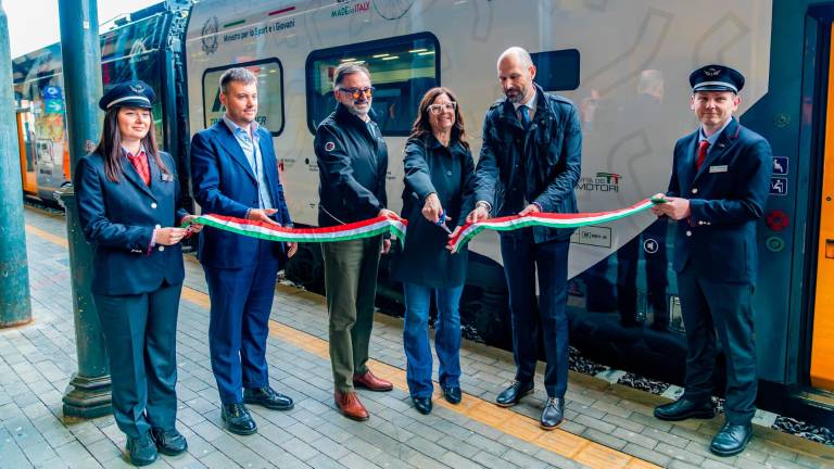 Ecco il treno di Imola: per due anni sarà l’ambasciatore degli eventi dell’autodromo VIDEO