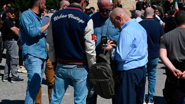 Predappio, 150 nostalgici per l’anniversario di Mussolini FOTOGALLERY