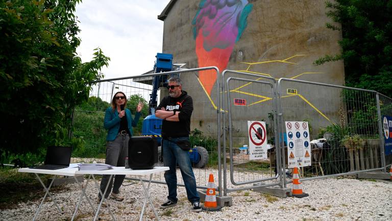 Forlì, inaugurato il Murale per l’alluvione - Gallery