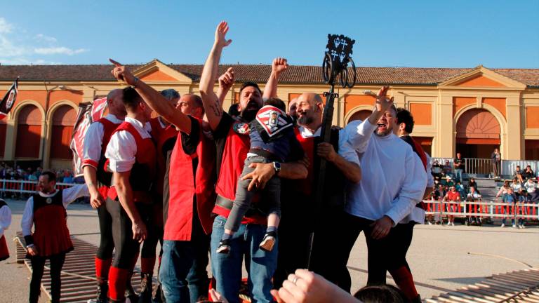 Lugo, Caveja al rione Cento. Il rione de’ Brozzi vince la Contesa Estense