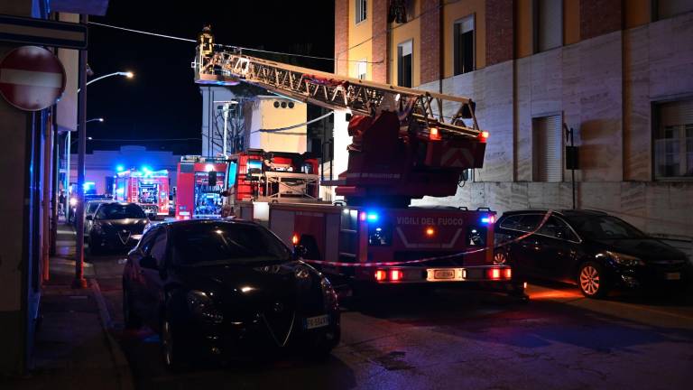 Le operazioni dei Vigili del Fuoco