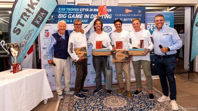 Pesca sportiva, Del Governatore vince il XXII Trofeo Città di Rimini