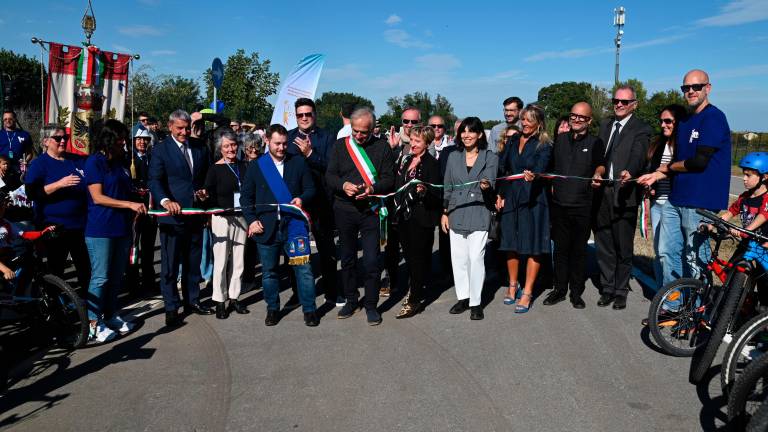 Forlì, taglio del nastro per il ciclodromo FOTOGALLERY