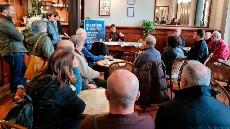 L’incontro al Caffè Roma