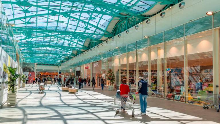 Il centro commerciale Montefiore