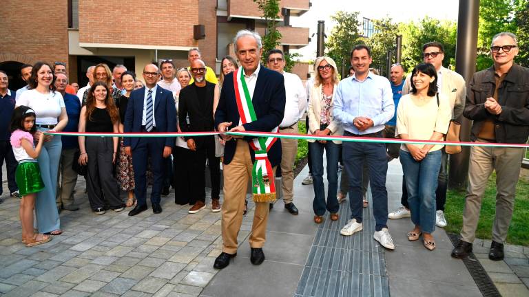 Forlì, inaugurati i giardini di Galleria Vittoria FOTOGALLERY