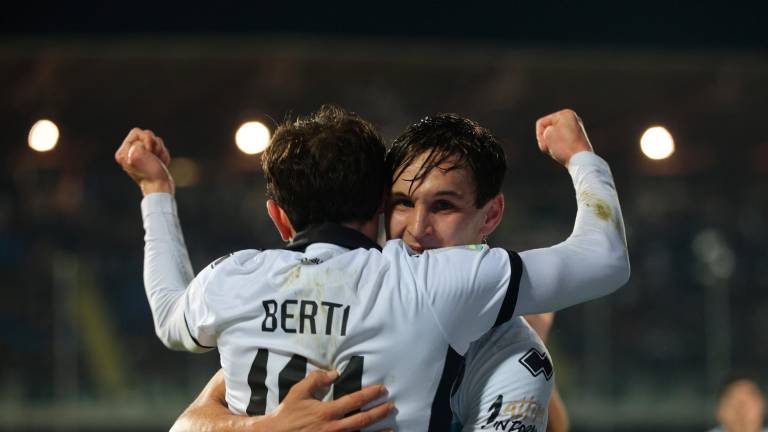 Tommaso Berti e Matteo Francesconi, match-winner della serata (Zanotti)
