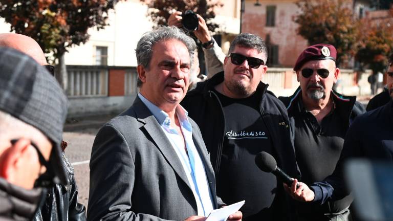 Il leader di Forza Nuova, Roberto Fiore