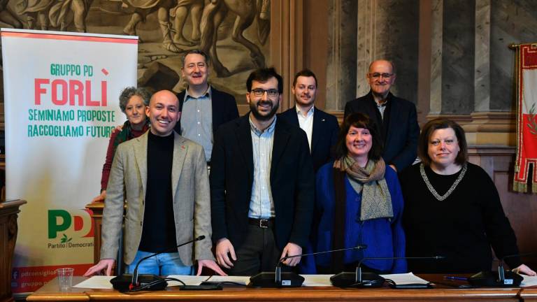 Il gruppo consiliare del Pd