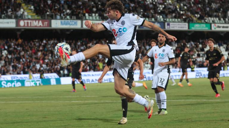Raffaele Celia è in uscita: dovrebbe passare al Ravenna (foto Zanotti)