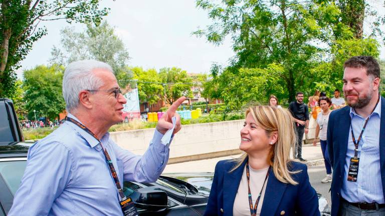 Imola, Formula 1. Da Barbara D’Urso ad Hamilton, la mattina al paddock - Gallery