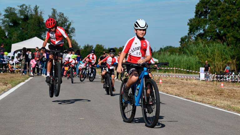 Forlì, taglio del nastro per il ciclodromo FOTOGALLERY
