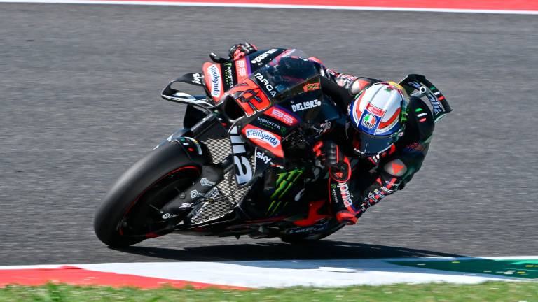 Marco Bezzecchi è reduce da una domenica trionfale al Mugello in sella alla sua Aprilia (Fini)