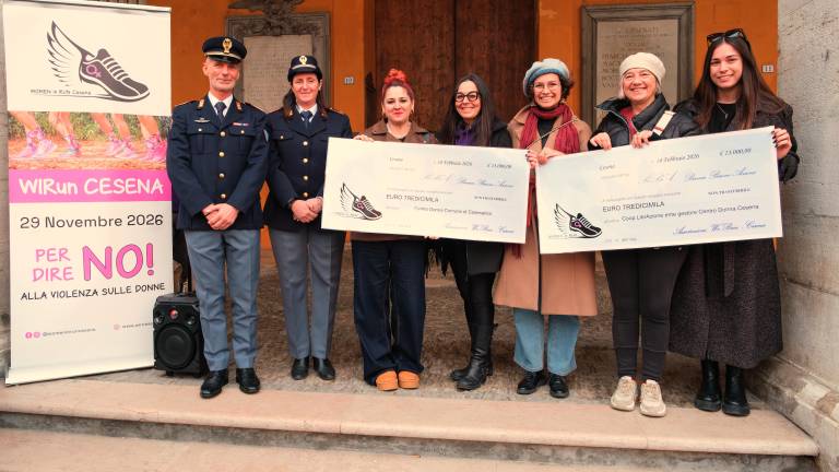 Cesena e Cesenatico. Women In Run dona 26mila euro ai Centri donna