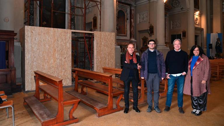 I promotori del restauro dell’Estasi di San Francesco