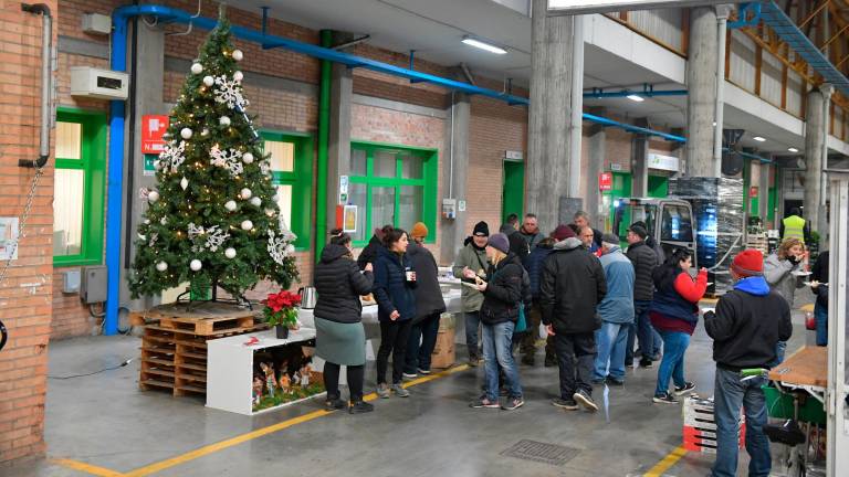 Ieri il tradizionale appuntamento di Natale per gli operatori