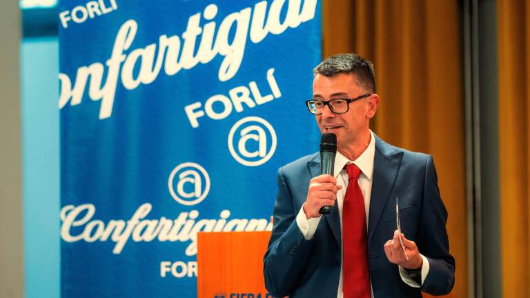 Mauro Collina, segretario di Confartigianato Forlì