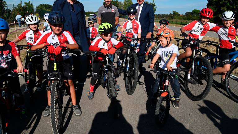 Forlì, taglio del nastro per il ciclodromo FOTOGALLERY
