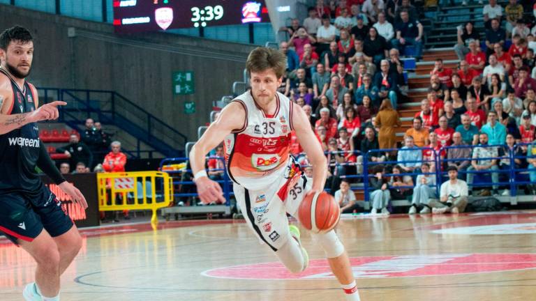 Ivan Alipiev, Dole Basket Rimini (foto Morosetti)