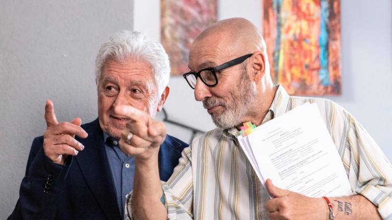 Battista e Catania a Rimini per il film prodotto da Maggiò / PHOTOGALLERY