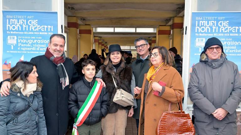 Bellaria, quattro murales abbelliscono via Mar Mediterraneo - Gallery