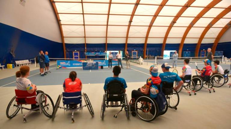 Tennis, a Massa nel weekend la tappa dello Junior Wheelchair Trophy Fitp Kinder Joy of Moving