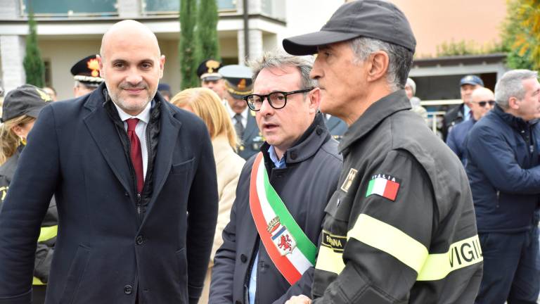 Faenza, nuova caserma dei Vigili del Fuoco: posata la prima pietra - Gallery